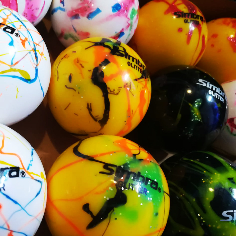 Bocha de Hockey Glitter | Simbra®