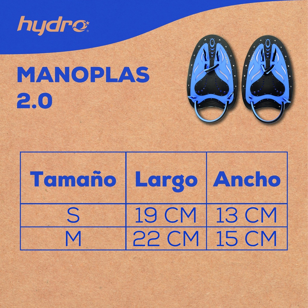 Manoplas de Natación 2.0 | HYDRO®