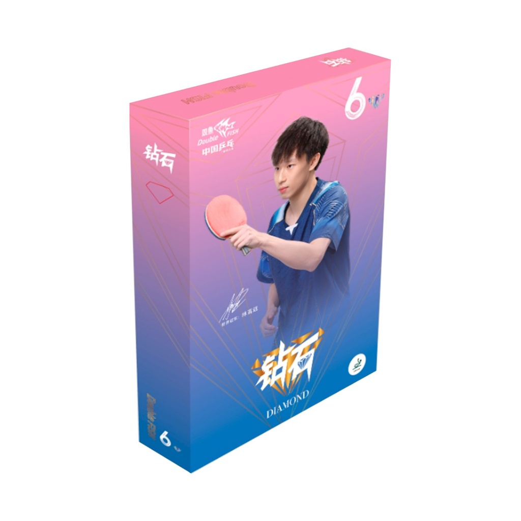Paleta de ping pong 6 Diamonds | Double Fish®