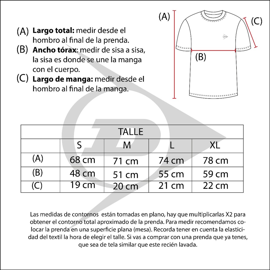 Remera Ace Pro Training Hombre | Dunlop®