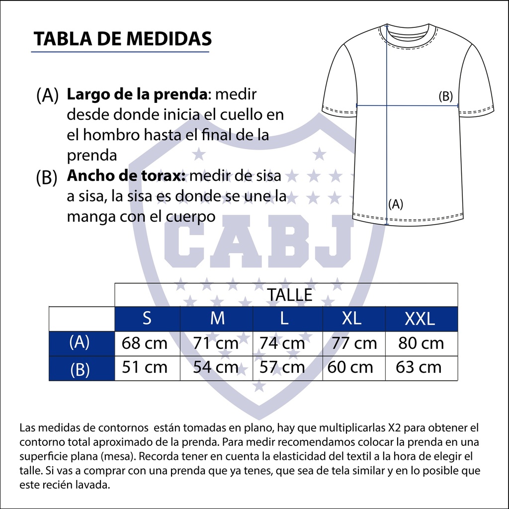 Remera Urbana Bombonera BOCA Senior | LICENCIAS CLUBES®