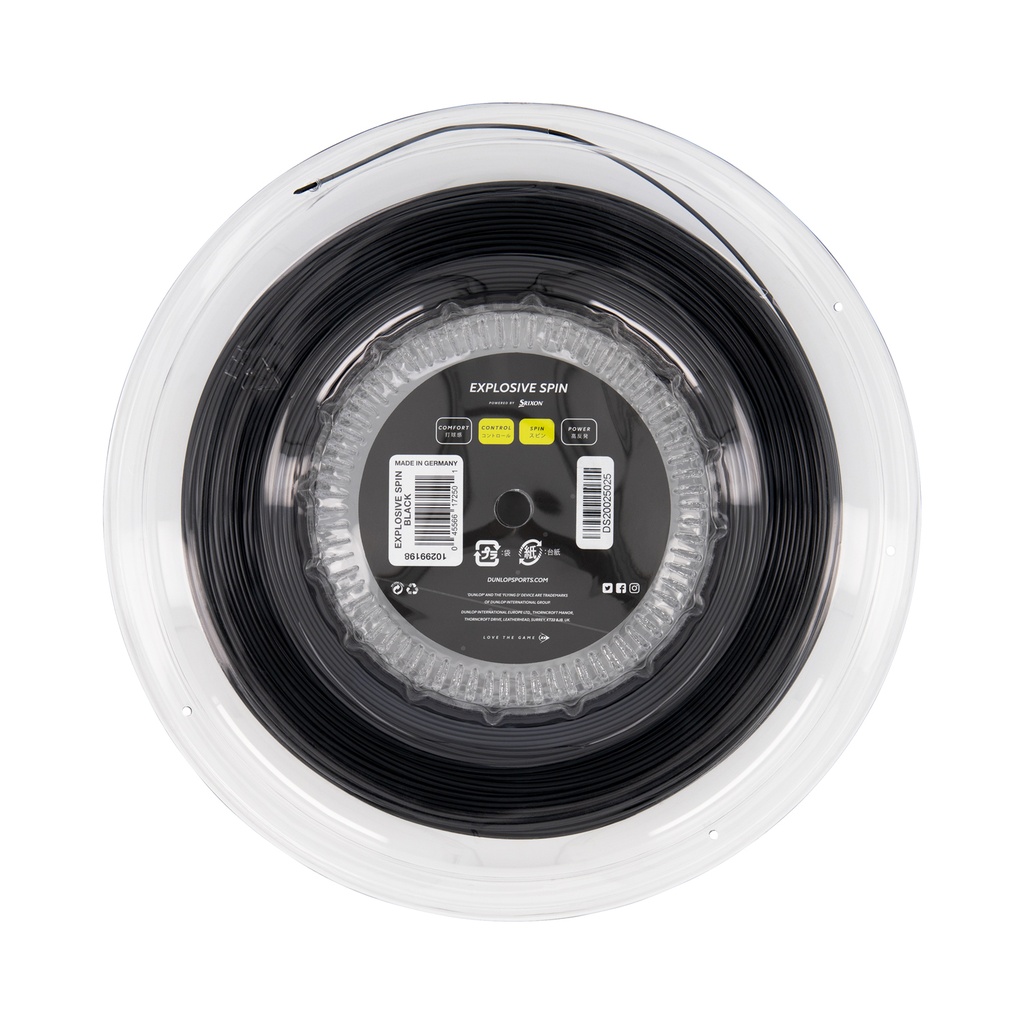 Cuerda Explosive Spin - Rollo 200MTS | DUNLOP®