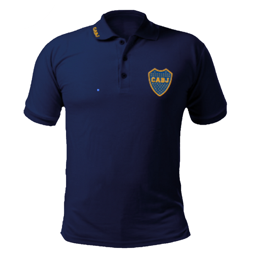 REMERA POLO CLASICA BOCA SUPERFUTBOL | LICENCIAS CLUBES®