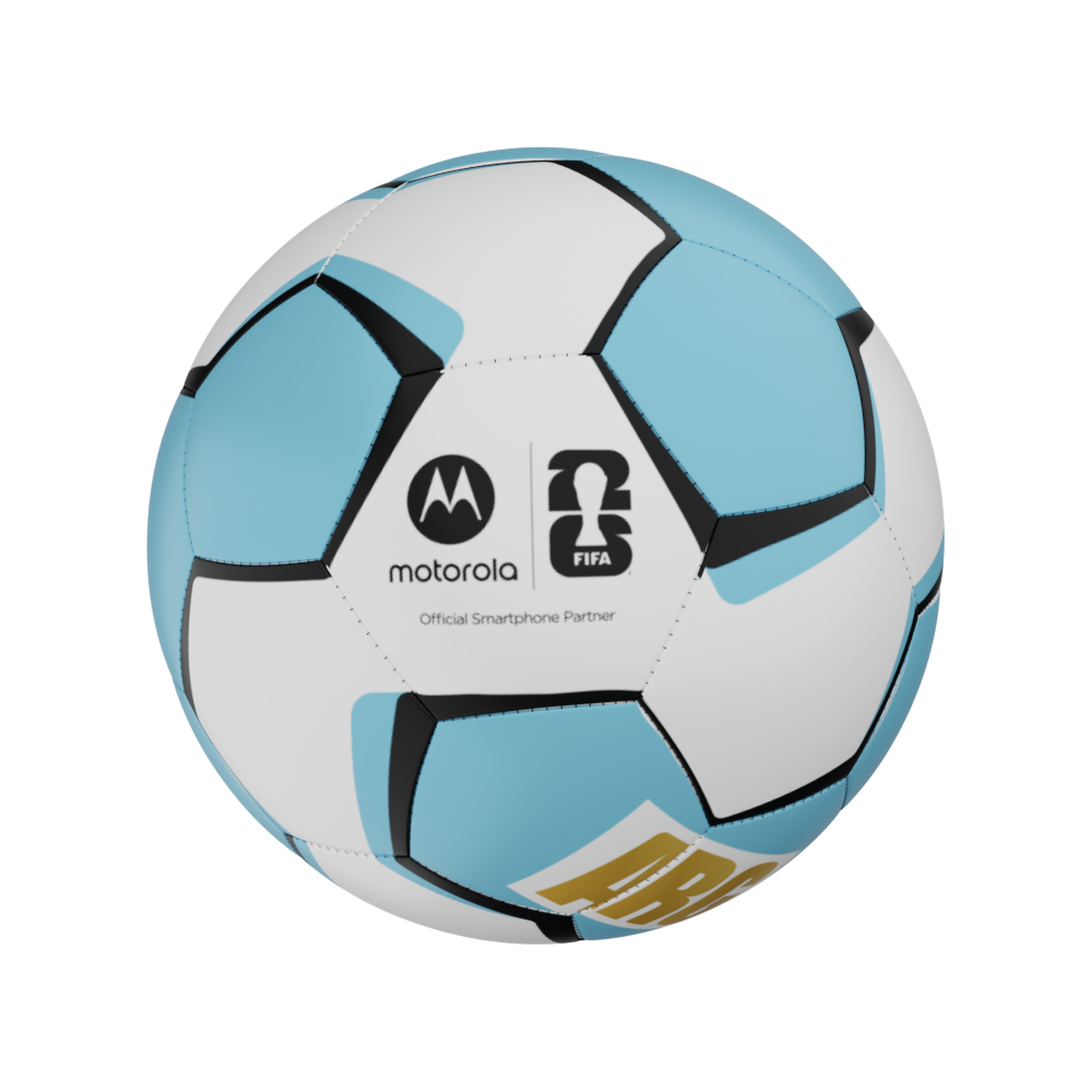 Pelota de Fútbol Motorola Paises Argentina N2 | LICENCIA FIFA®