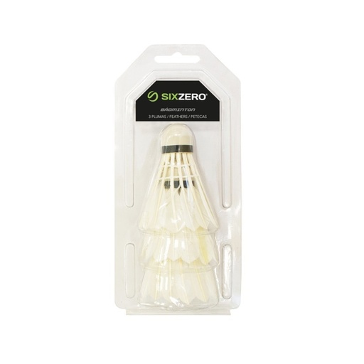 [XAPZZZ002Z Z] Plumas de Ganzo Badminton 21 | Sixzero®