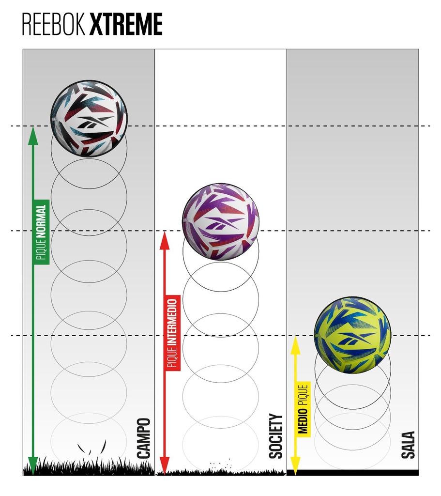Pelota De Futbol Xtreme Campo | REEBOK®