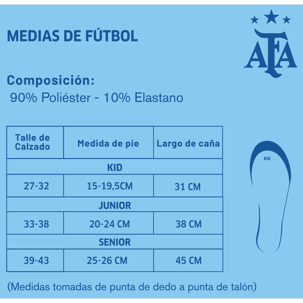 Medias Deportivas Estadios 24 AFA | LICENCIA CLUBES®