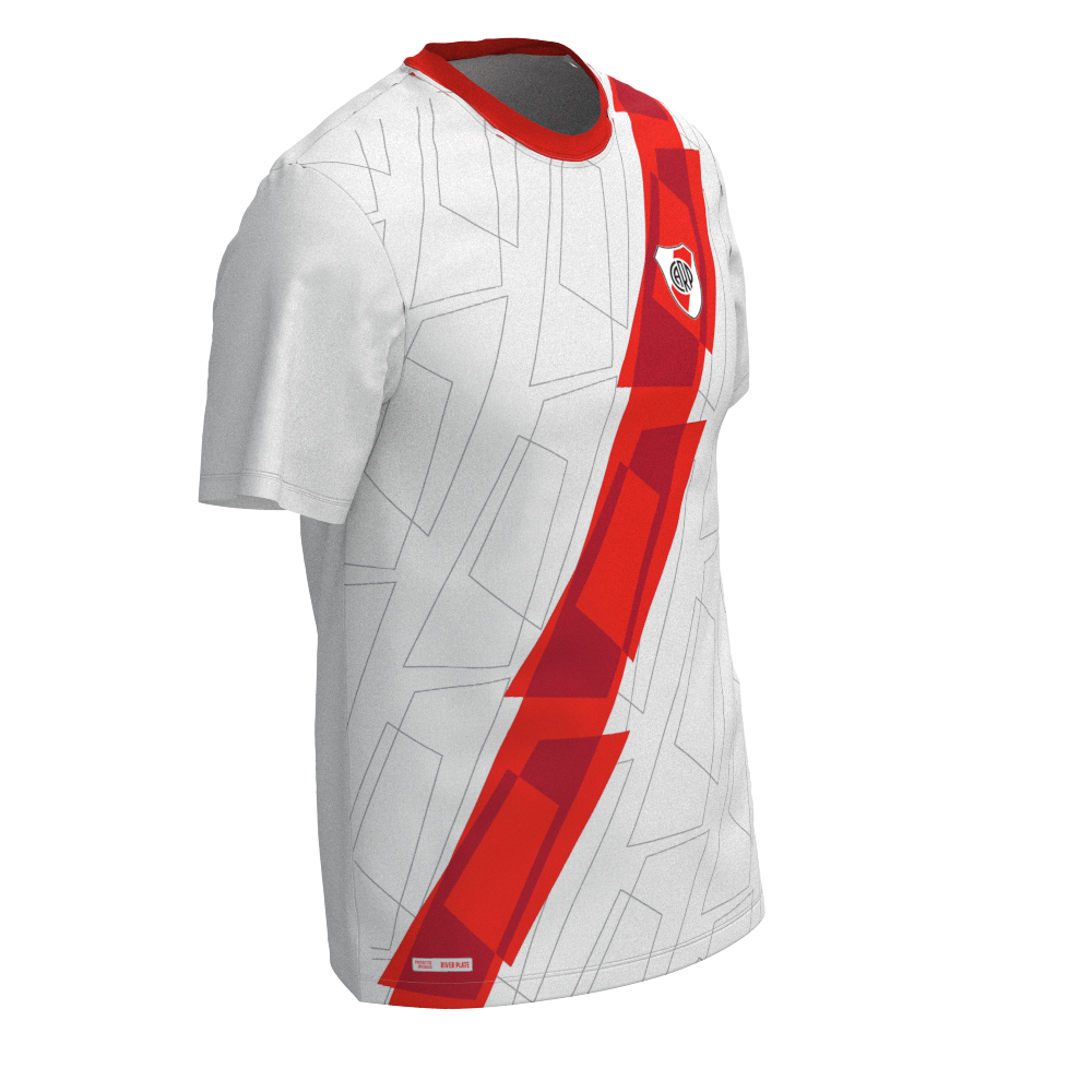 Remera de Entrenamiento Monumental Niño RIVER | LICENCIA CLUBES®