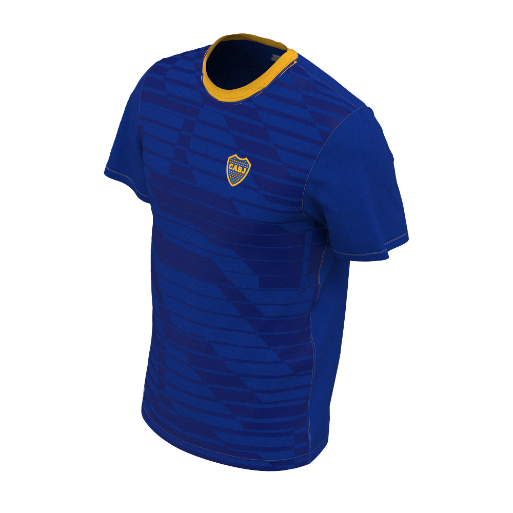 Remera de Entrenamiento Bombonera Niño BOCA | LICENCIA CLUBES®