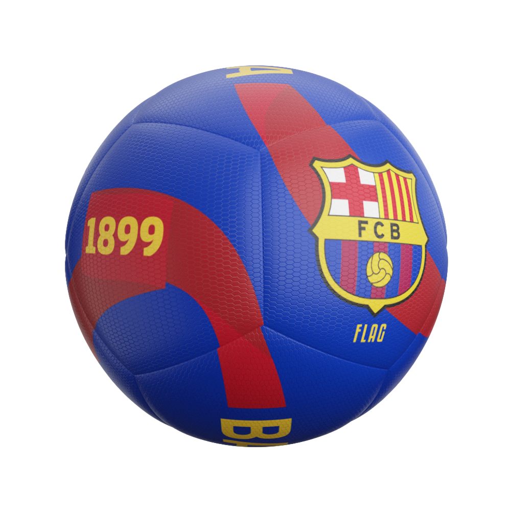 Pelota De Futbol Flag Barcelona| LICENCIA CLUBES®