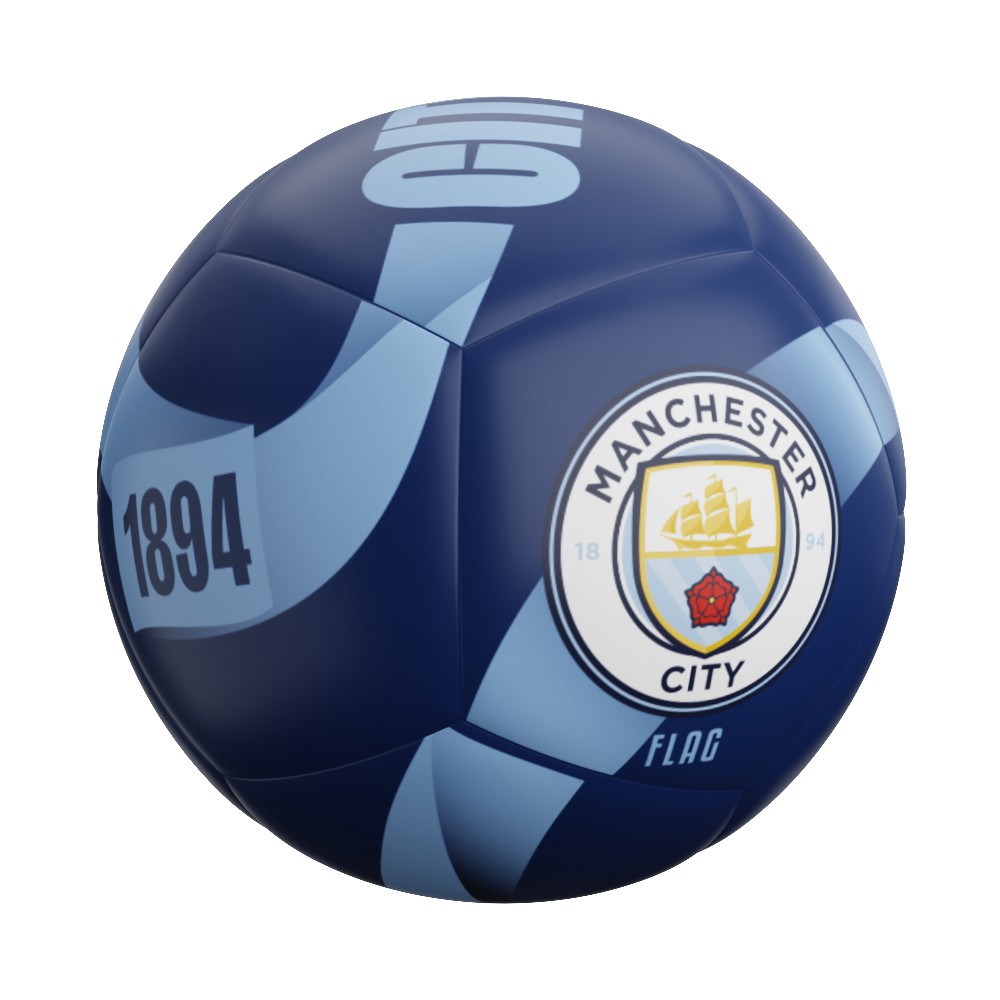 Pelota De Futbol Flag Manchester City| LICENCIA CLUBES®