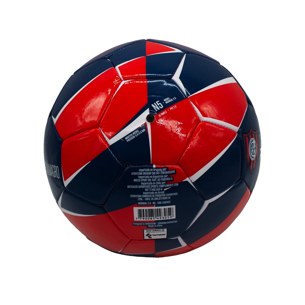 Pelota de Futbol Mundial 2.0 San Lorenzo |Licencia Clubes®