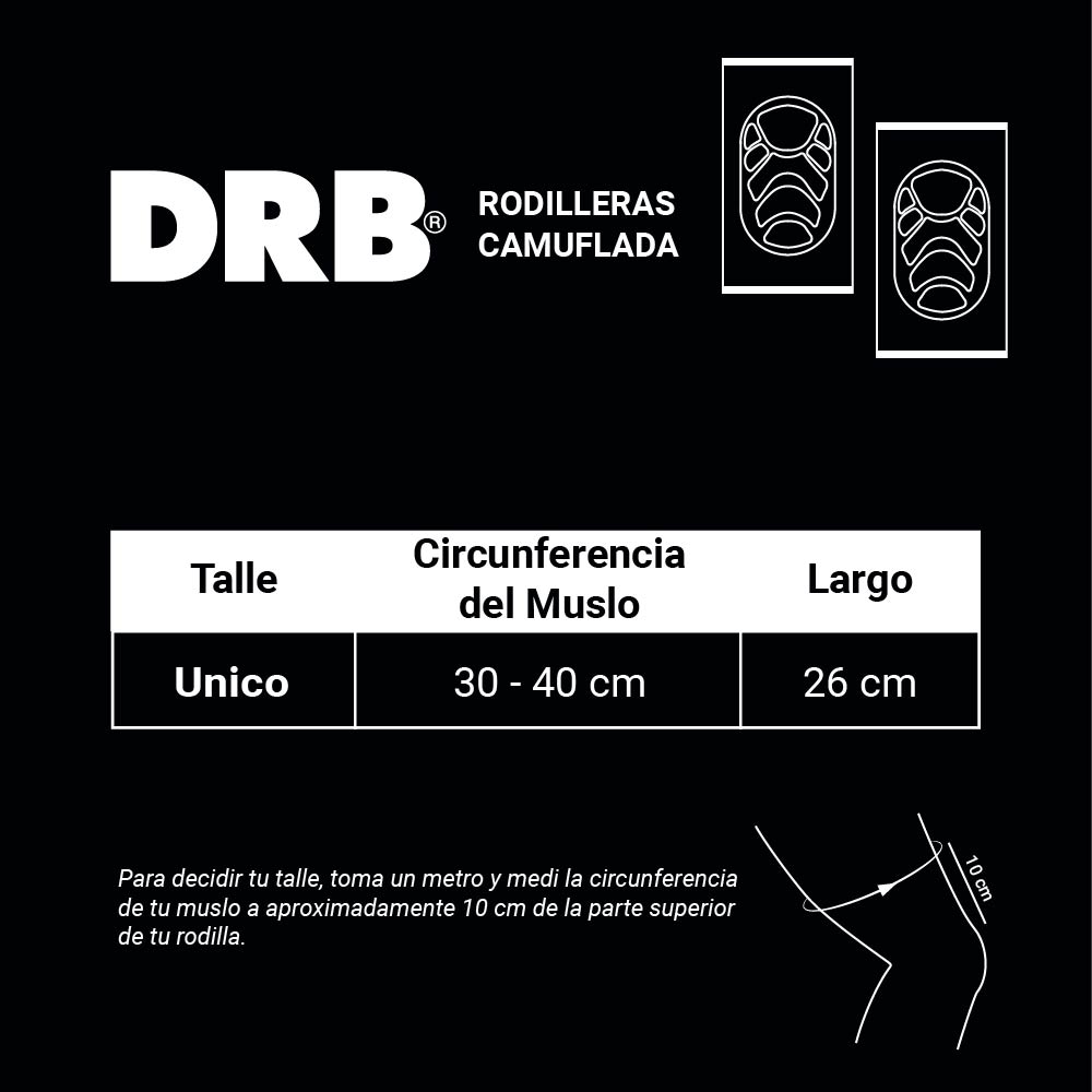Rodillera Volley Camuflada | DRB®