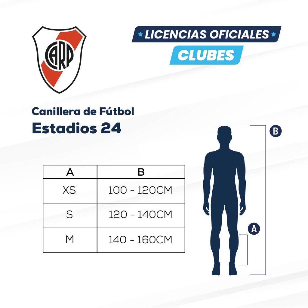 Canillera De Futbol Estadios 24 RIVER | LICENCIA CLUBES®