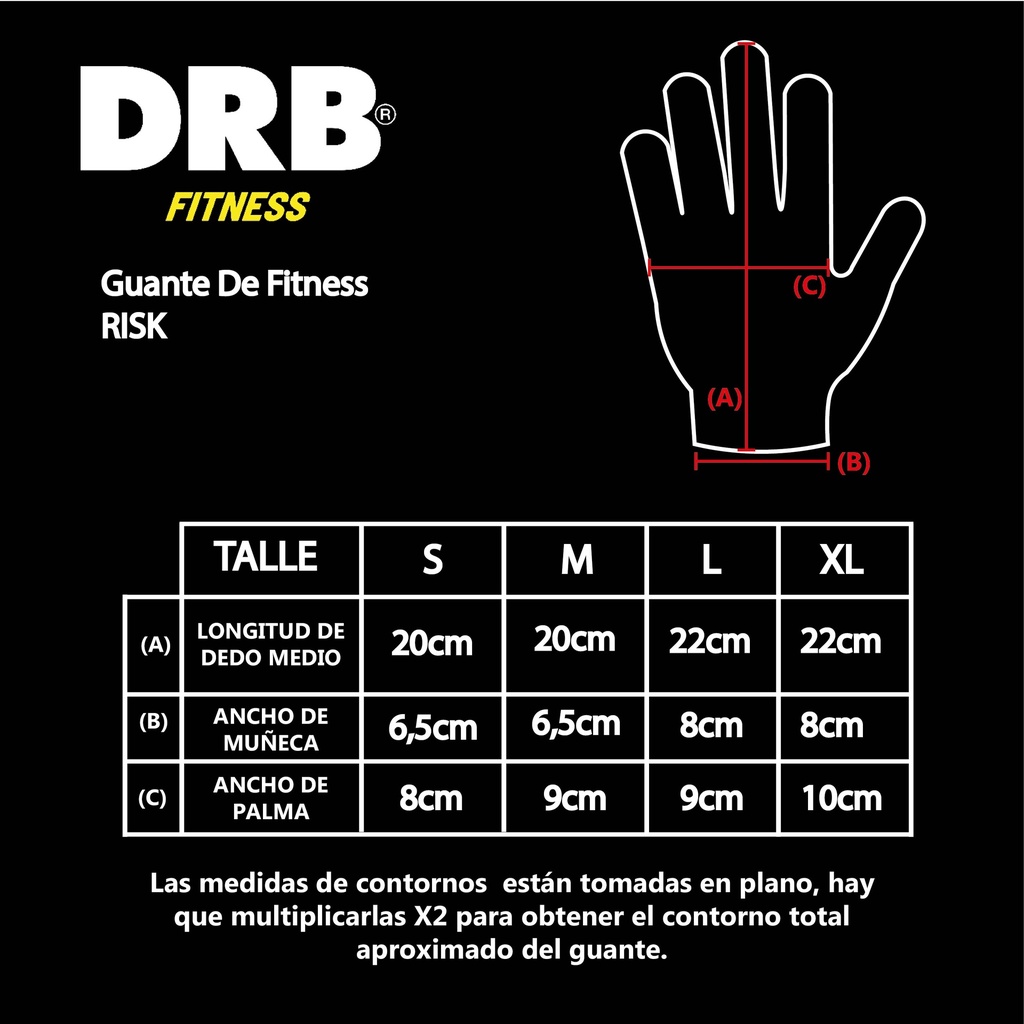 Guante De Fitness Risk | DRB®