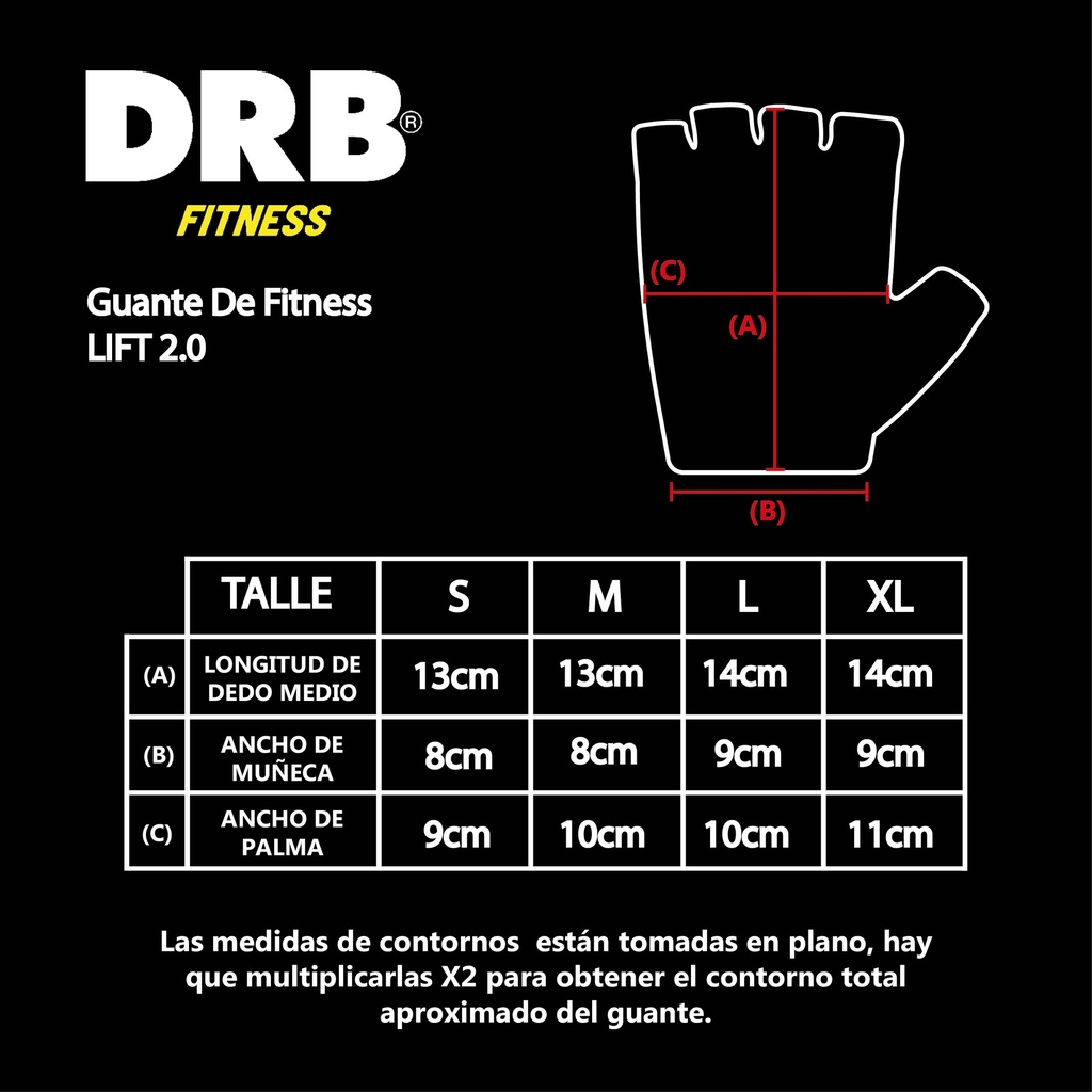 Guante De Fitness Lift 2.0 | DRB®