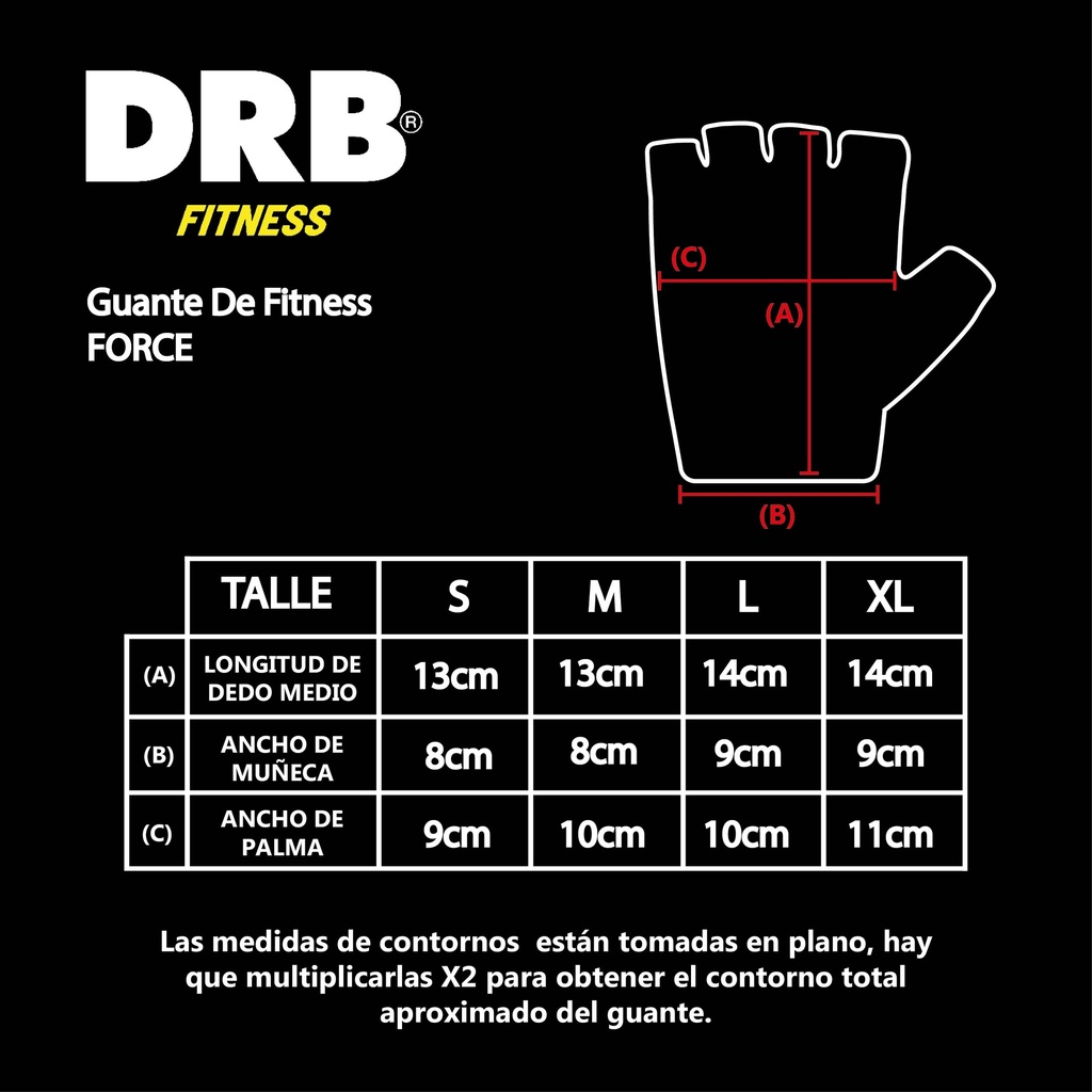 Guante De Fitness Force | DRB®