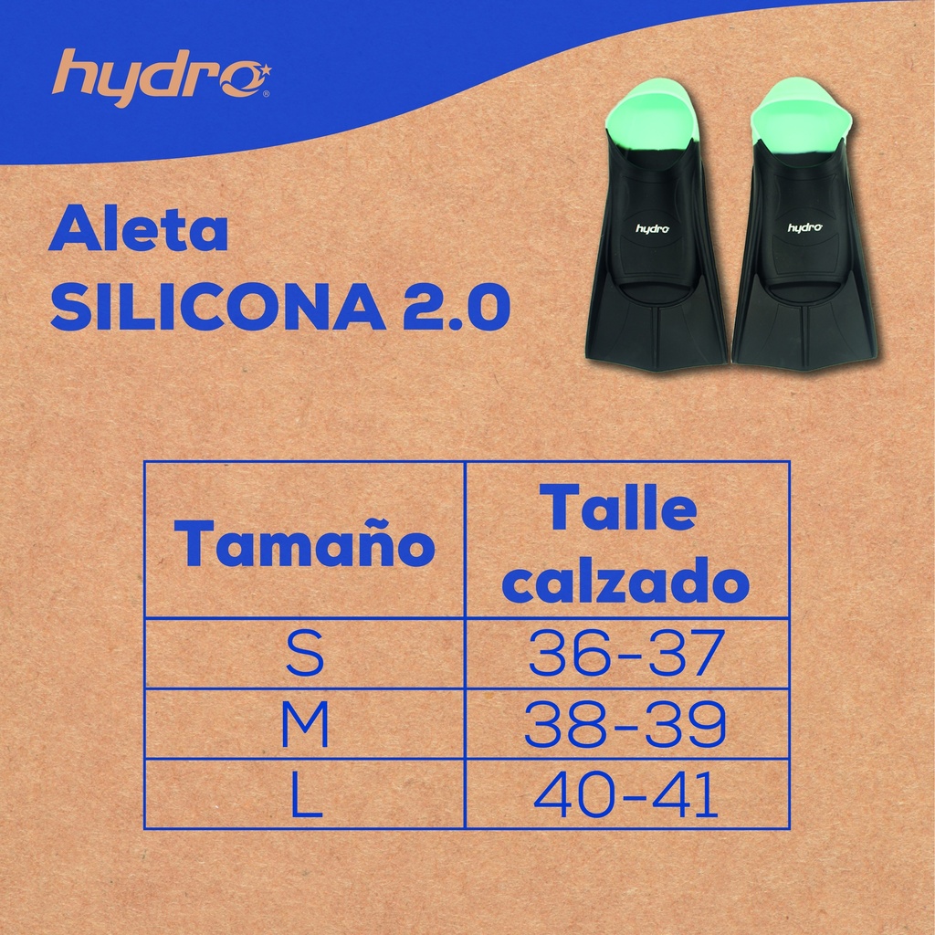 Aleta de Natacion Silicona 2.0 | HYDRO®