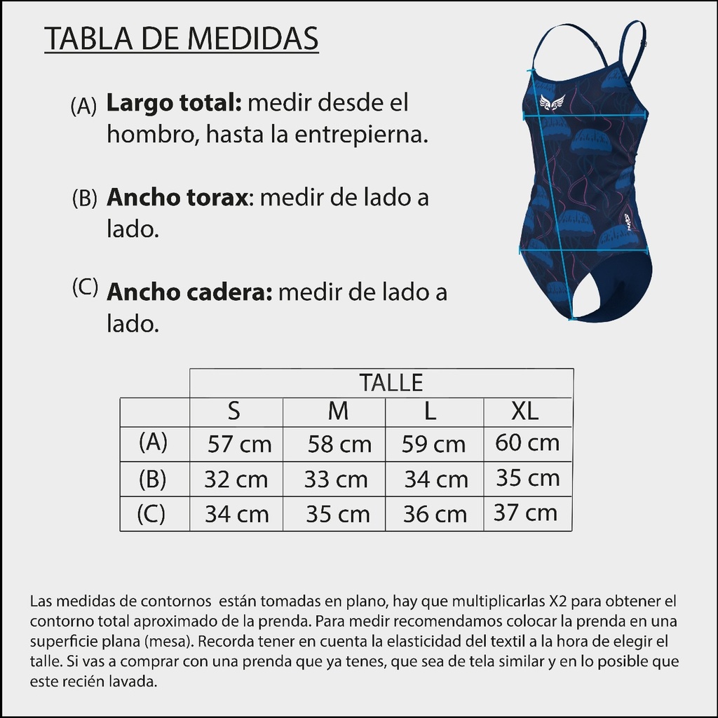 Malla de Natacion Sidney Bardach | HYDRO®