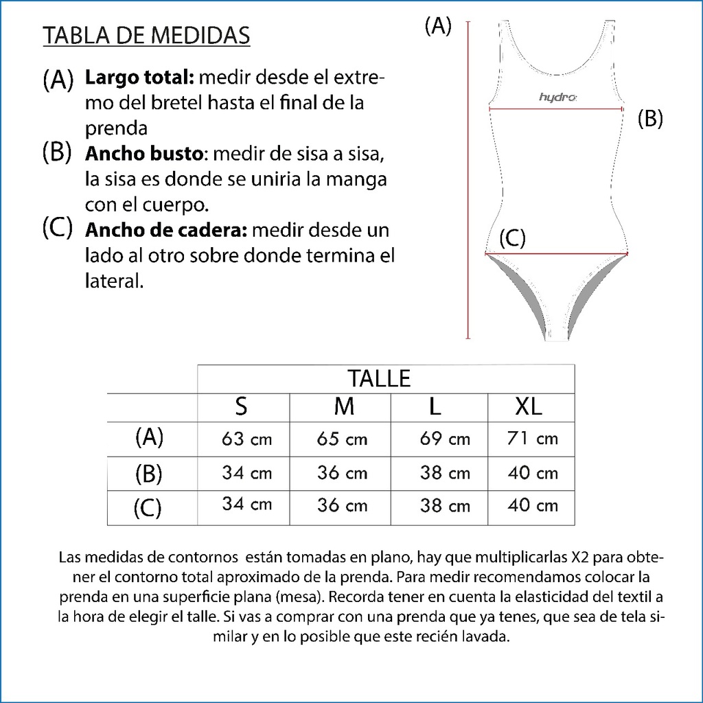 Malla de Natacion Crol Dama | HYDRO®