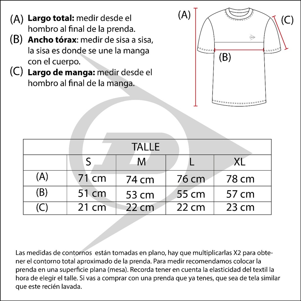 Remera Ace Pro Game Hombre | Dunlop®