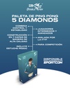 Paleta de Ping Pong 5 Diamonds | Double Fish®