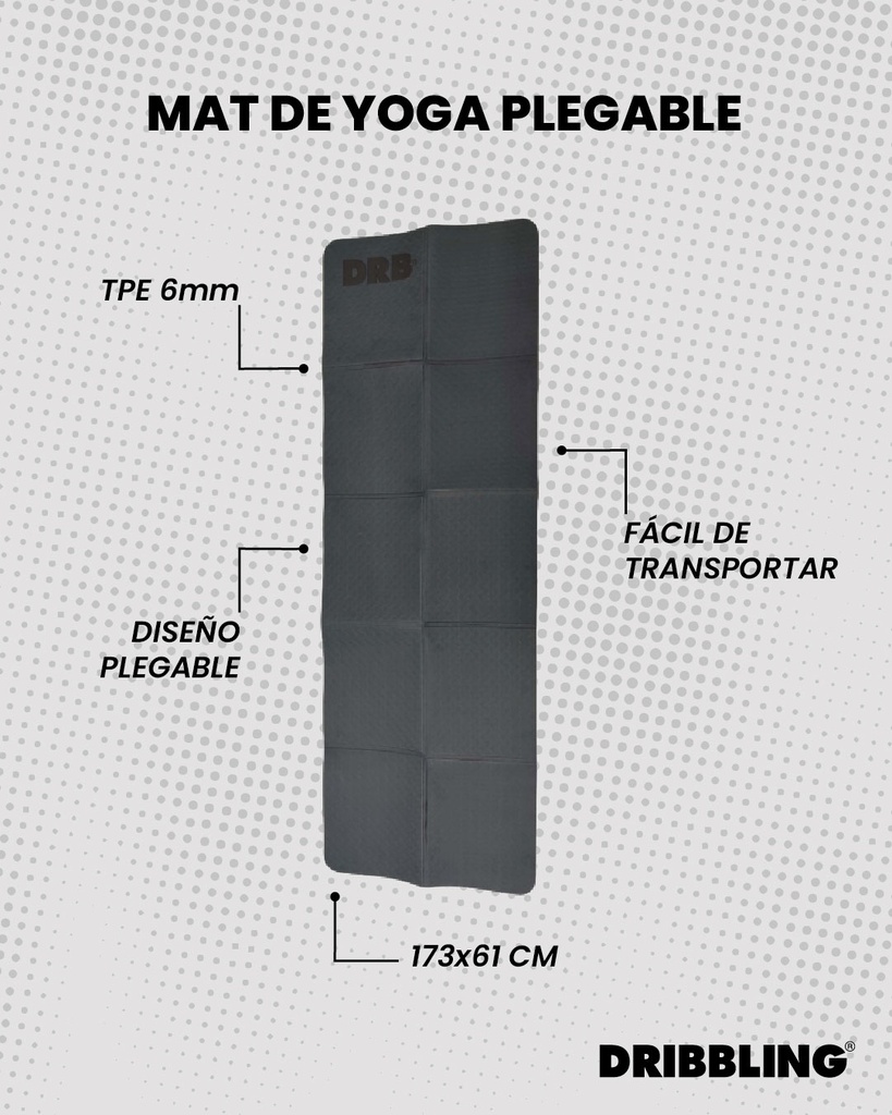 Mat de Yoga Plegable | DRB®