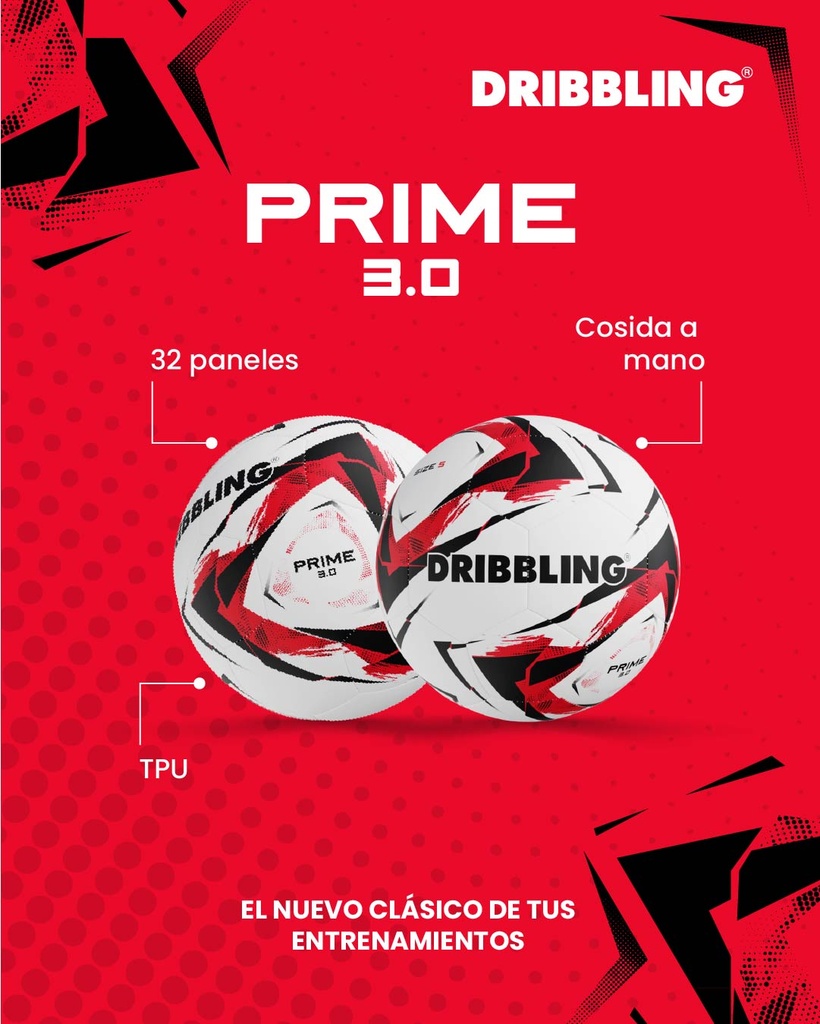 Pelota De Futbol Prime 3.0 | N3 | DRB®