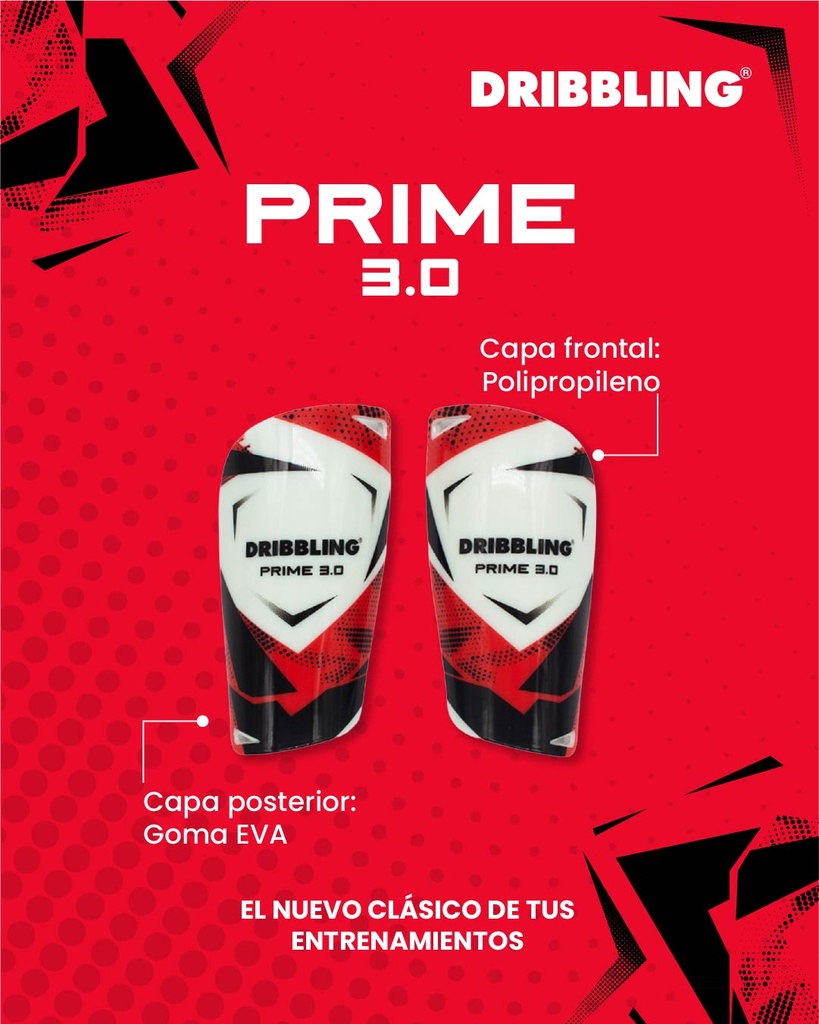 Canilleras Prime 3.0 | DRB®