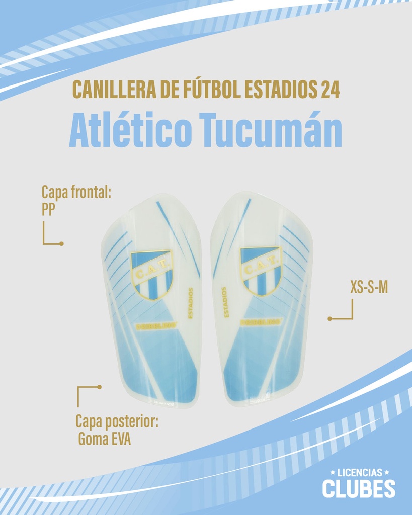 Canillera De Futbol Estadios 24 Atletico Tucuman | LICENCIA CLUBES®