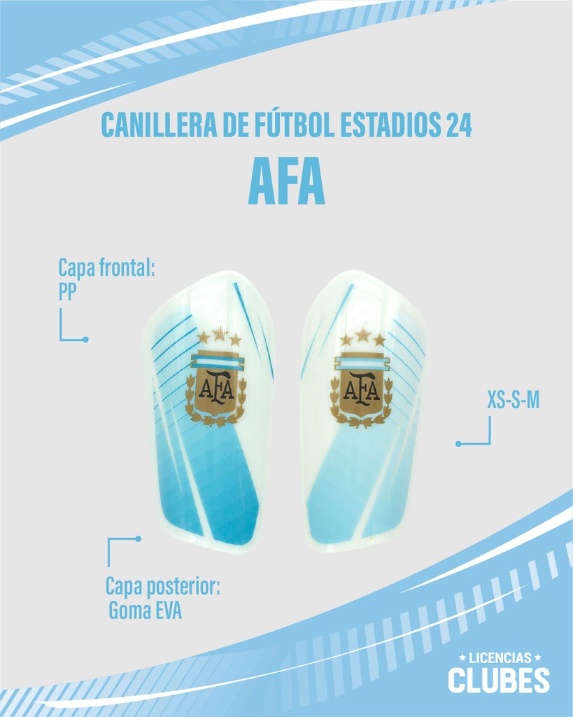 Canillera De Futbol Estadios 24 AFA| LICENCIA CLUBES®