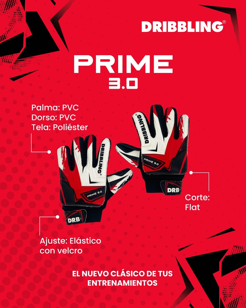 Guante De Arquero Prime 3.0 JR TR | DRB®