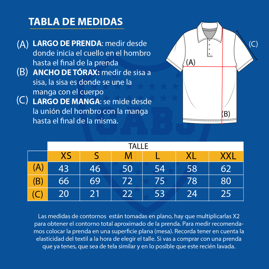 Remera Polo Estadios 24 BOCA | LICENCIA CLUBES®