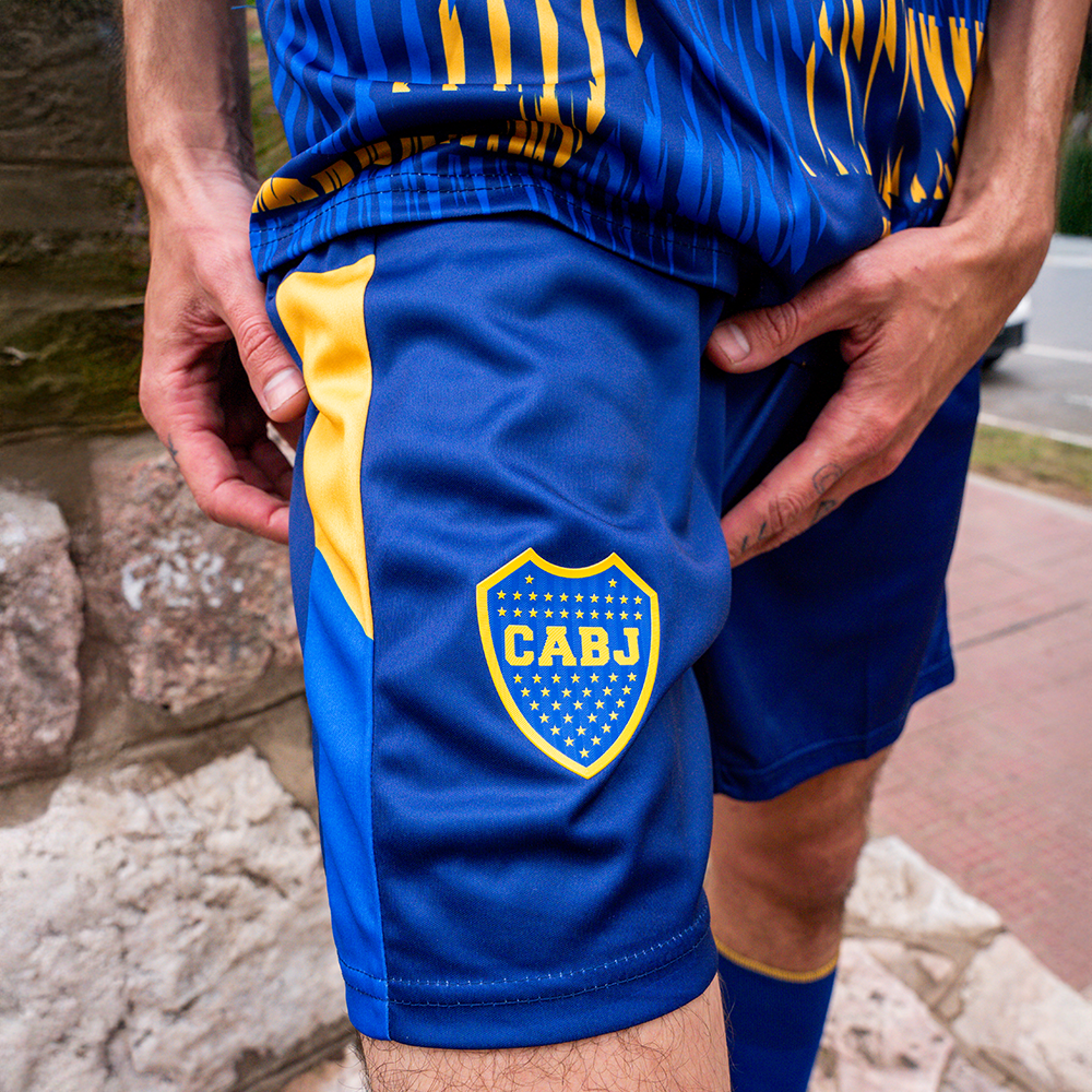 Short De Entrenamiento Xeneize BOCA | LICENCIA CLUBES®