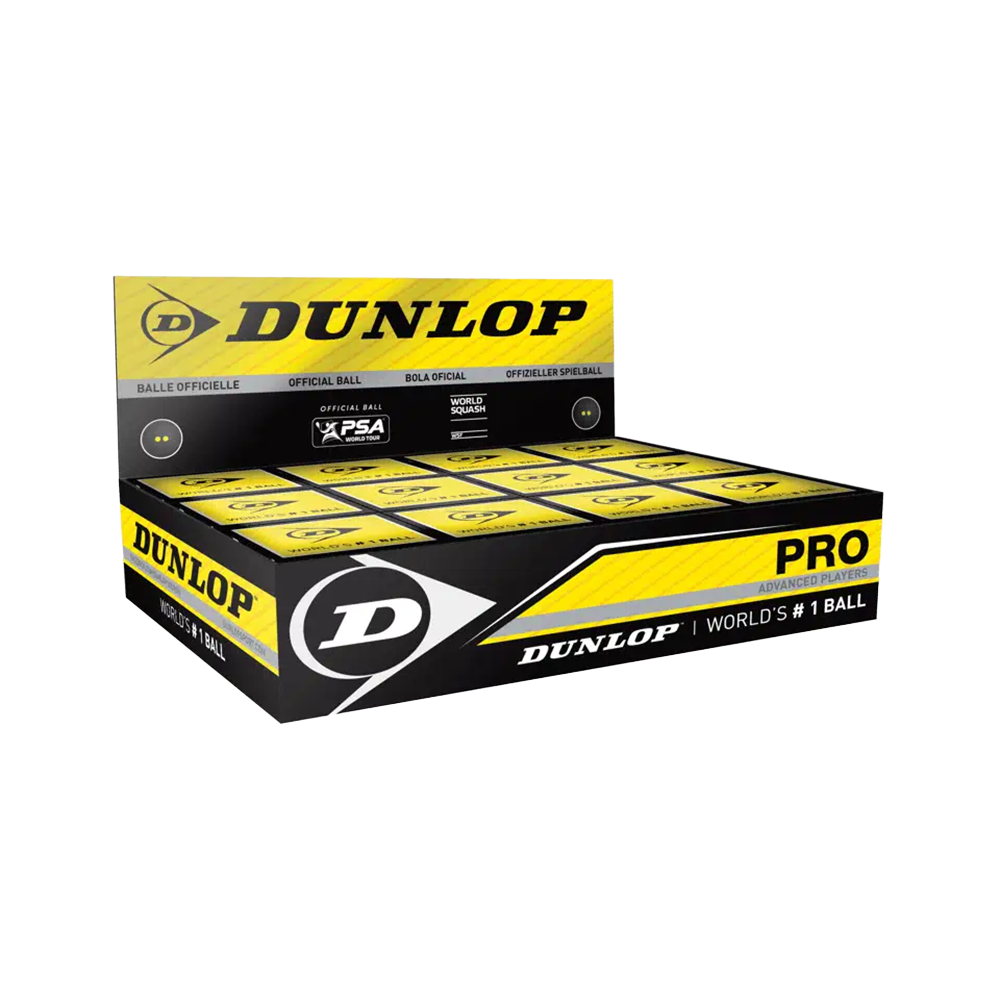 Balls De Squash Pro 2P Amaxun | DUNLOP®