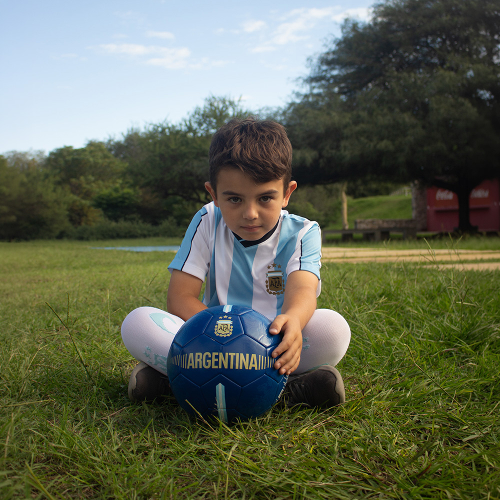 Camiseta Pasion Argentina Niño AFA | LICENCIA CLUBES®