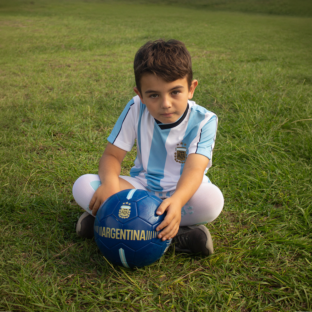 Camiseta Pasion Argentina Niño AFA | LICENCIA CLUBES®