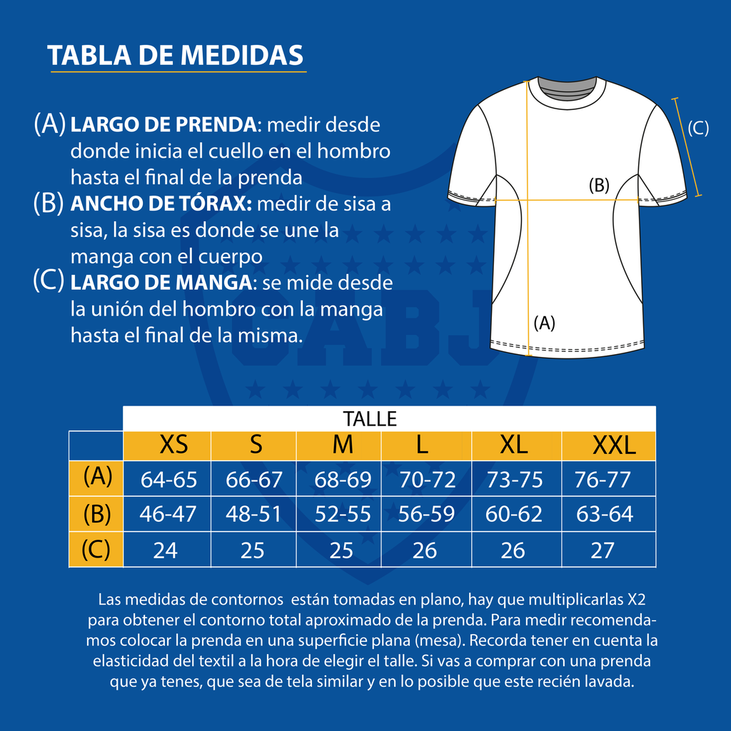 Remera de Entrenamiento Estadios 24 BOCA | LICENCIA CLUBES®