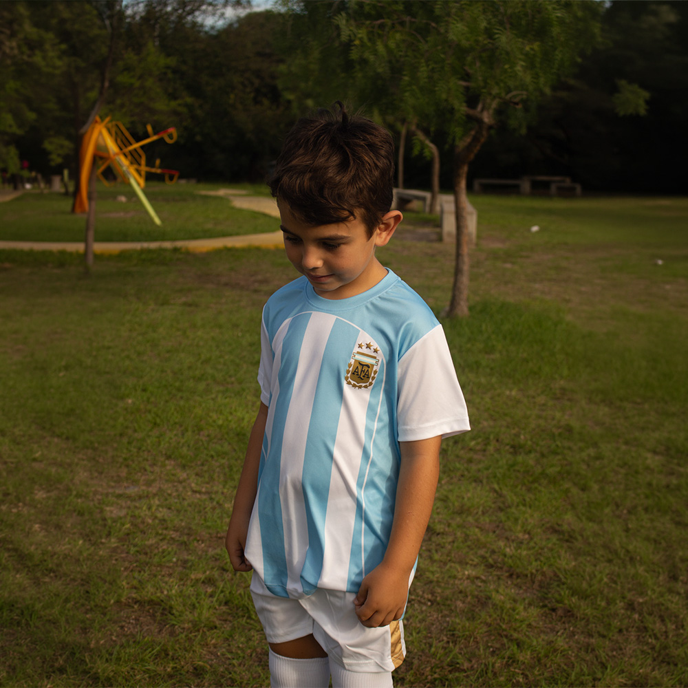 Camiseta 3 Estrellas Niño AFA | LICENCIA CLUBES®