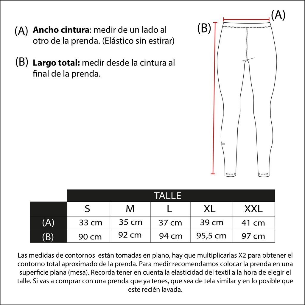 Calza Larga Lycra | DRB®