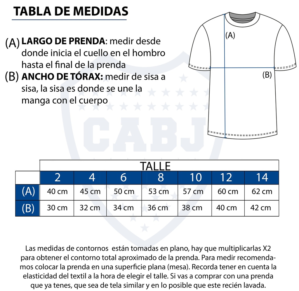 Camiseta Bombonera Niño BOCA | LICENCIA CLUBES®