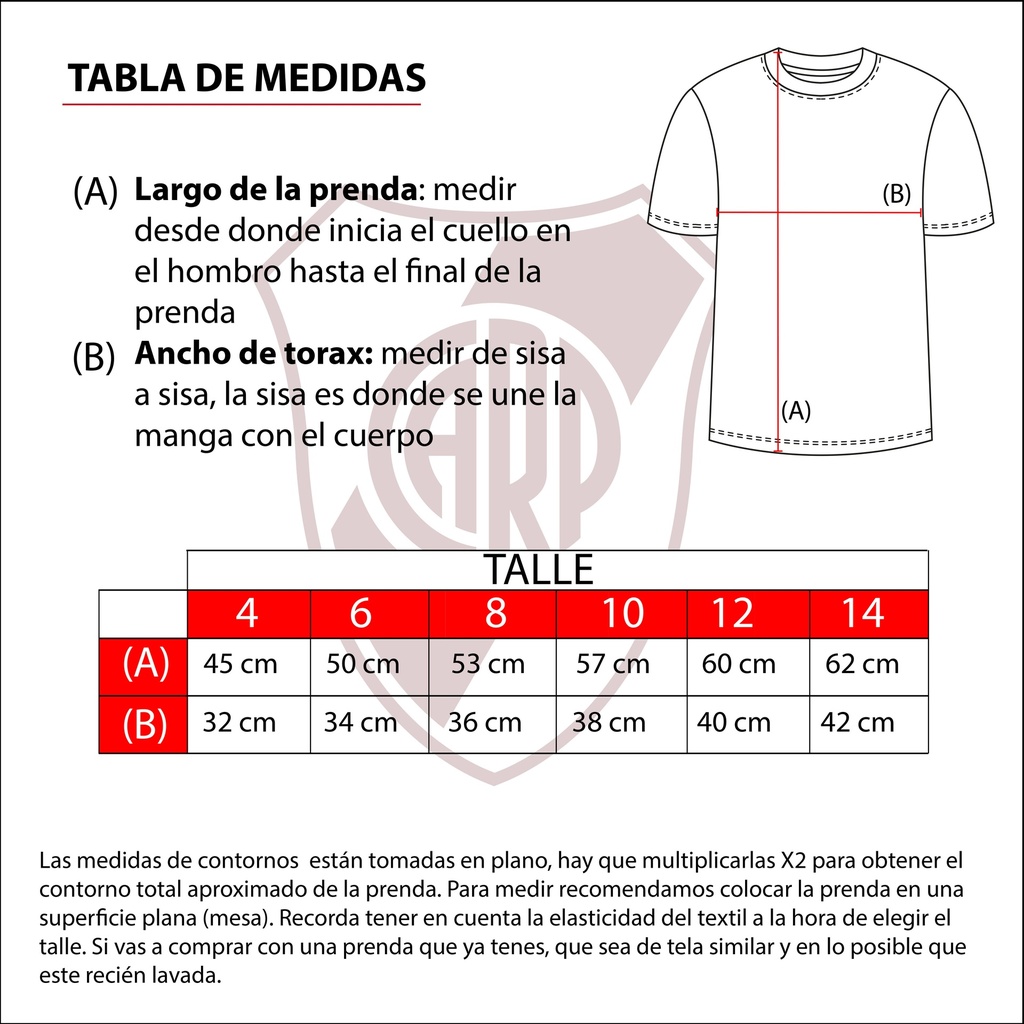 Remera Urbana Monumental RIVER  Niño  | LICENCIAS CLUBES®