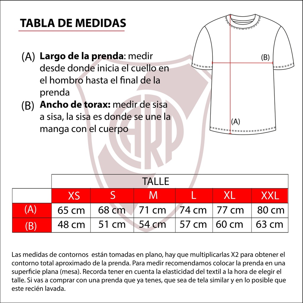 Remera Urbana Monumental RIVER Senior | LICENCIAS CLUBES®