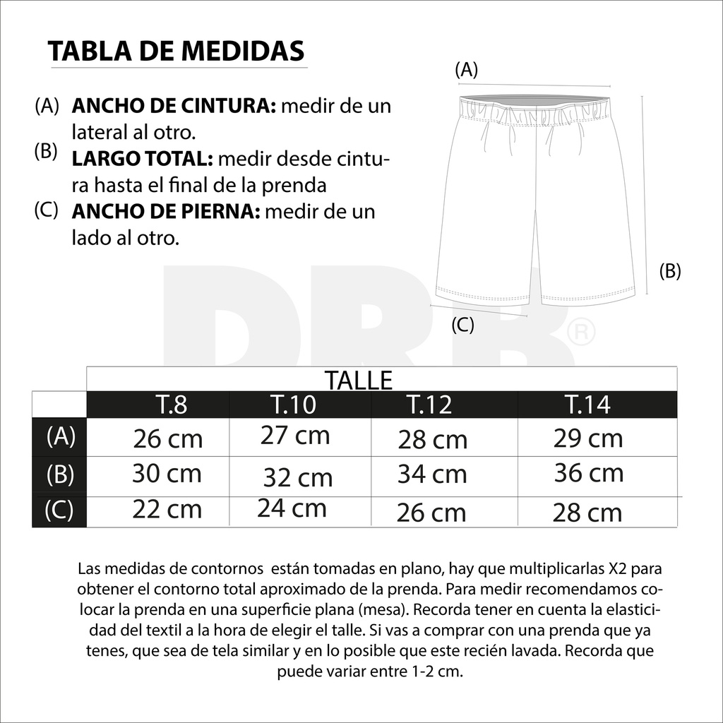Short De Futbol Liso Hombre | DRB®