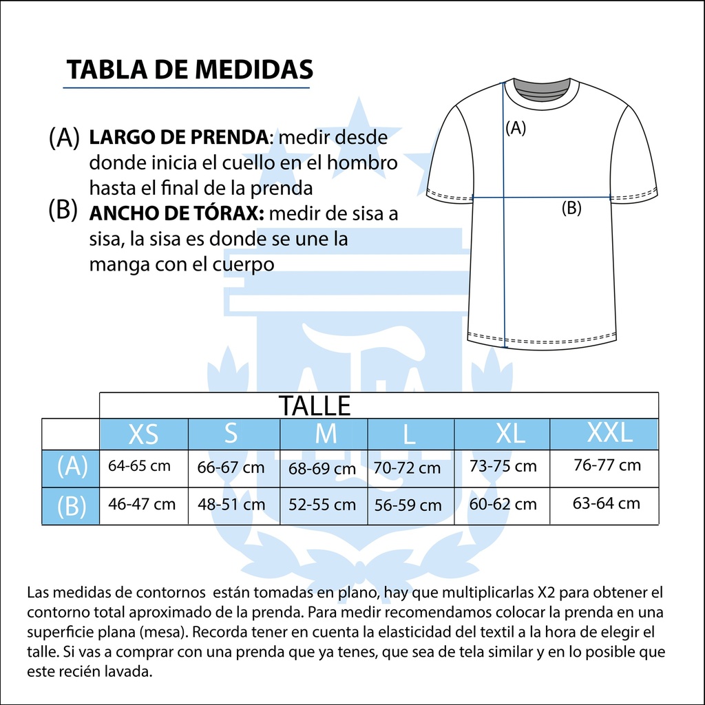 Camiseta Campeones AFA | LICENCIA CLUBES®