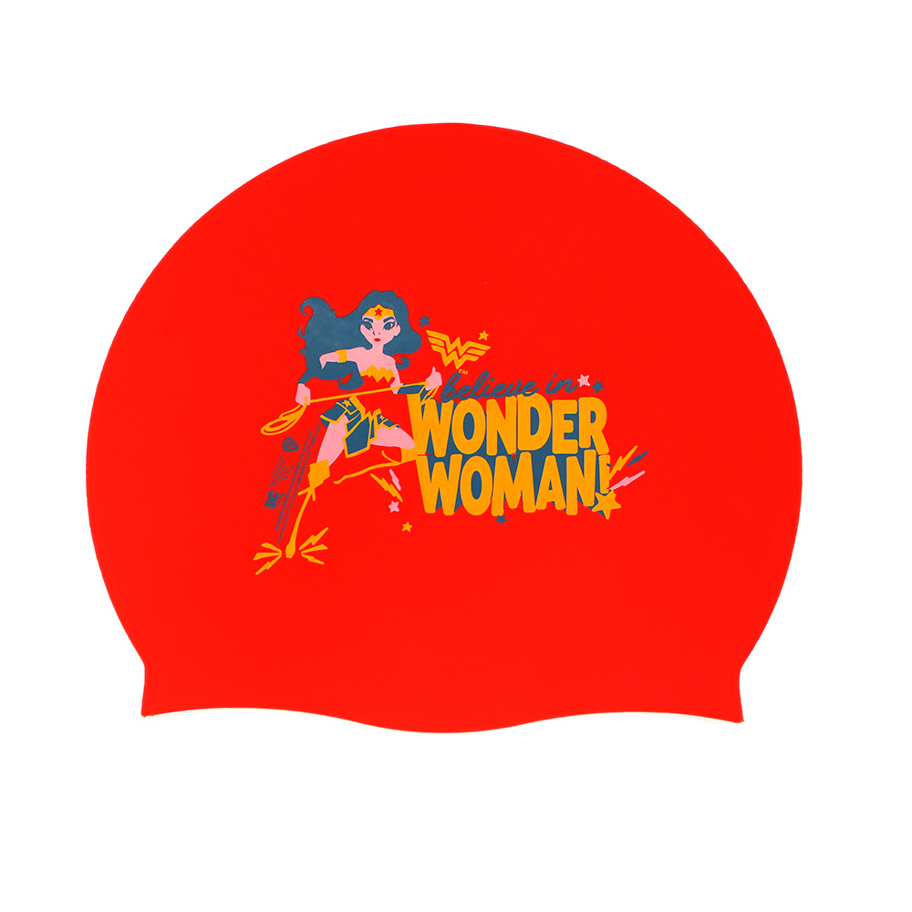 Gorra De Natacion De Silicona Wonder Woman | LICENCIA WARNER®
