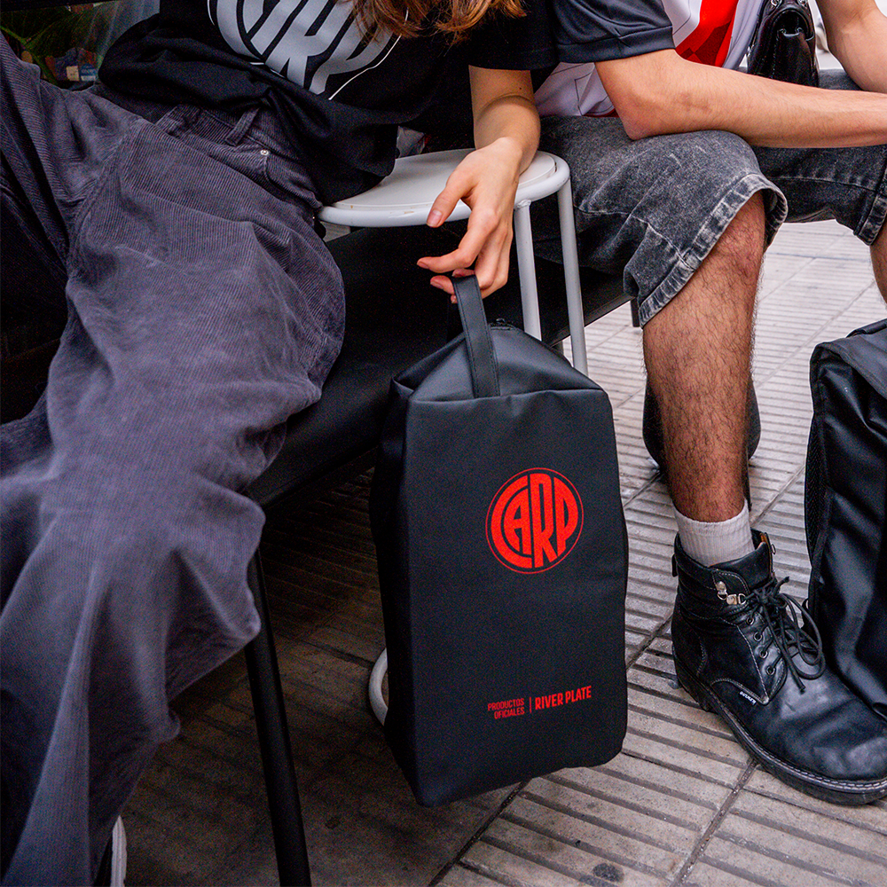 Botinero Black Monumental RIVER  |Licencia Clubes®