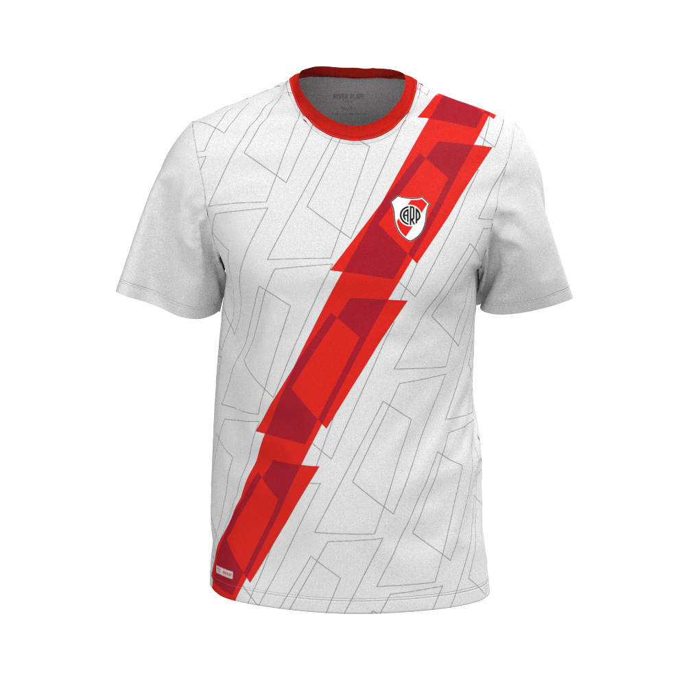 Remera de Entrenamiento Monumental Niño RIVER | LICENCIA CLUBES®