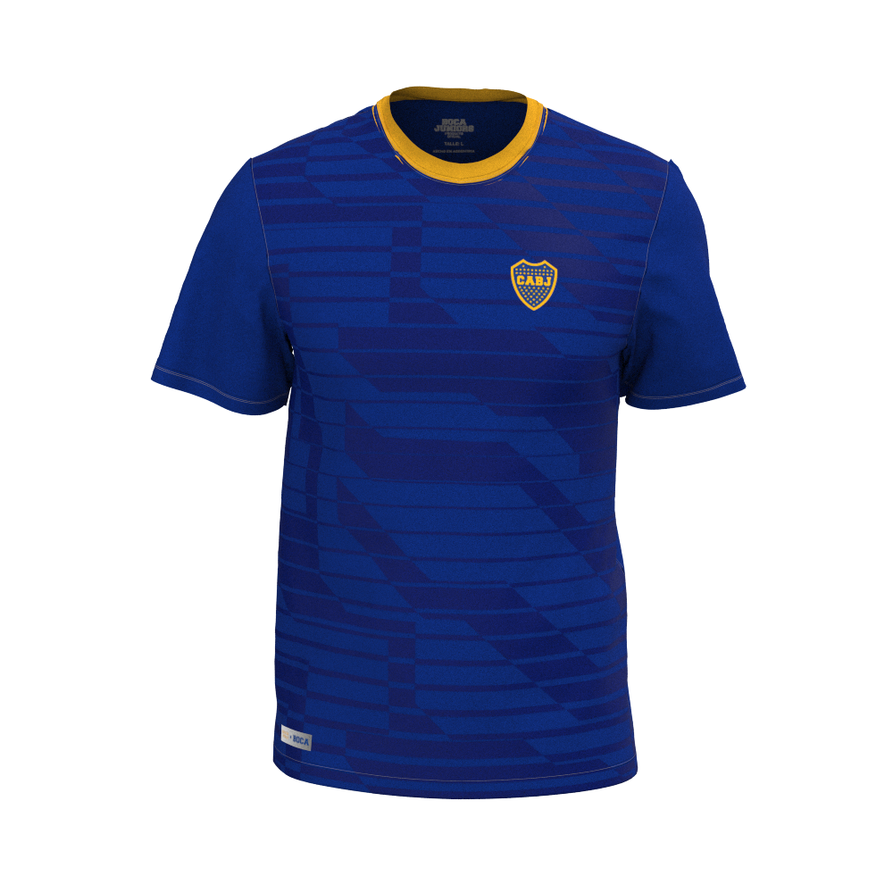 Remera de Entrenamiento Bombonera Niño BOCA | LICENCIA CLUBES®