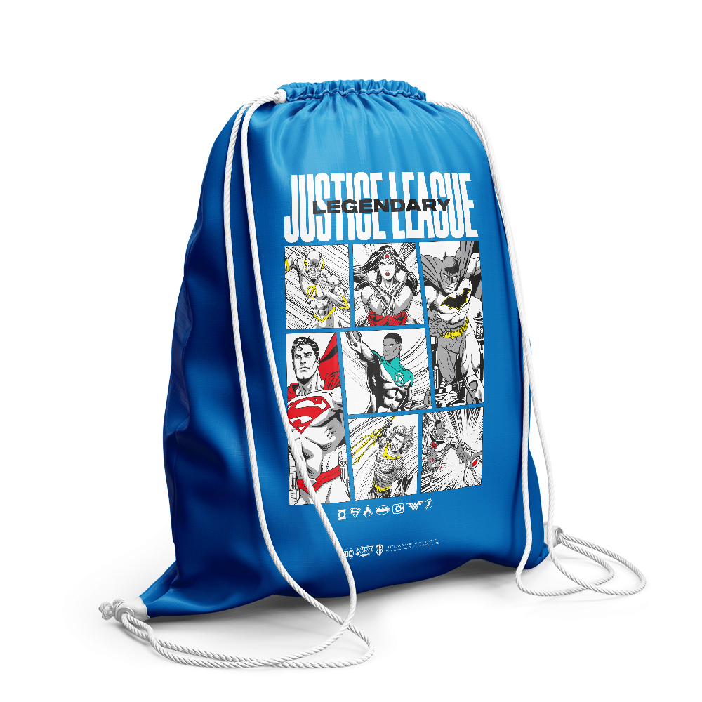 Mochila Cordón Justice League | LICENCIA WARNER®